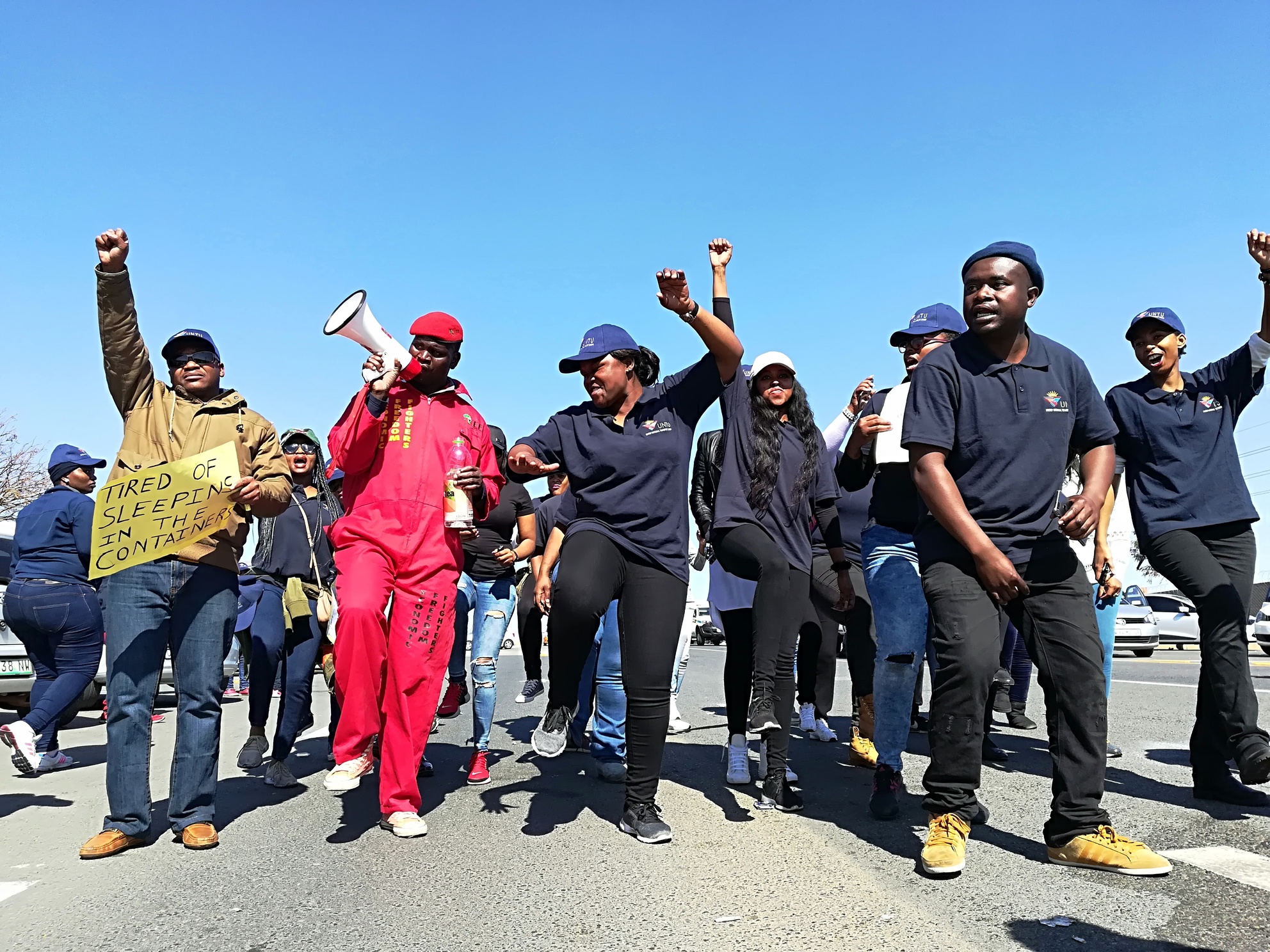 Gautrain workers strike for 10% wage increase and other benefits | GroundUp